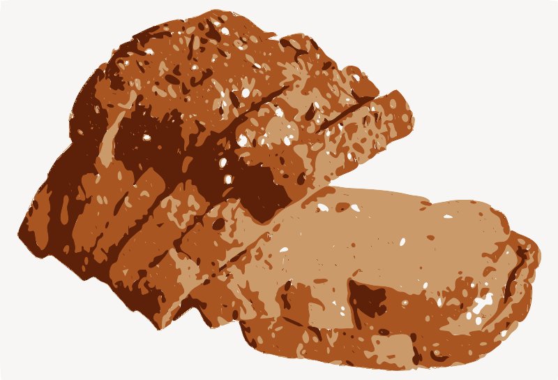 Stencil of Sliced Bread