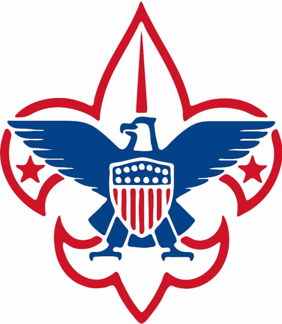 Stencil of Boy Scouts of America