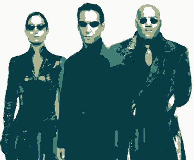 Stencil of The Matrix