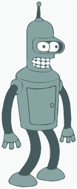 Stencil of Bender
