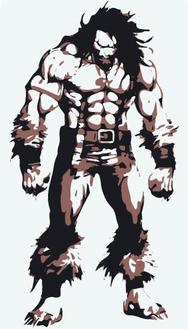 Stencil of Lobo