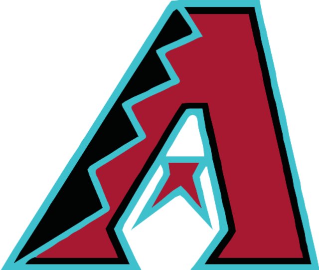 Stencil of Arizona Diamondbacks